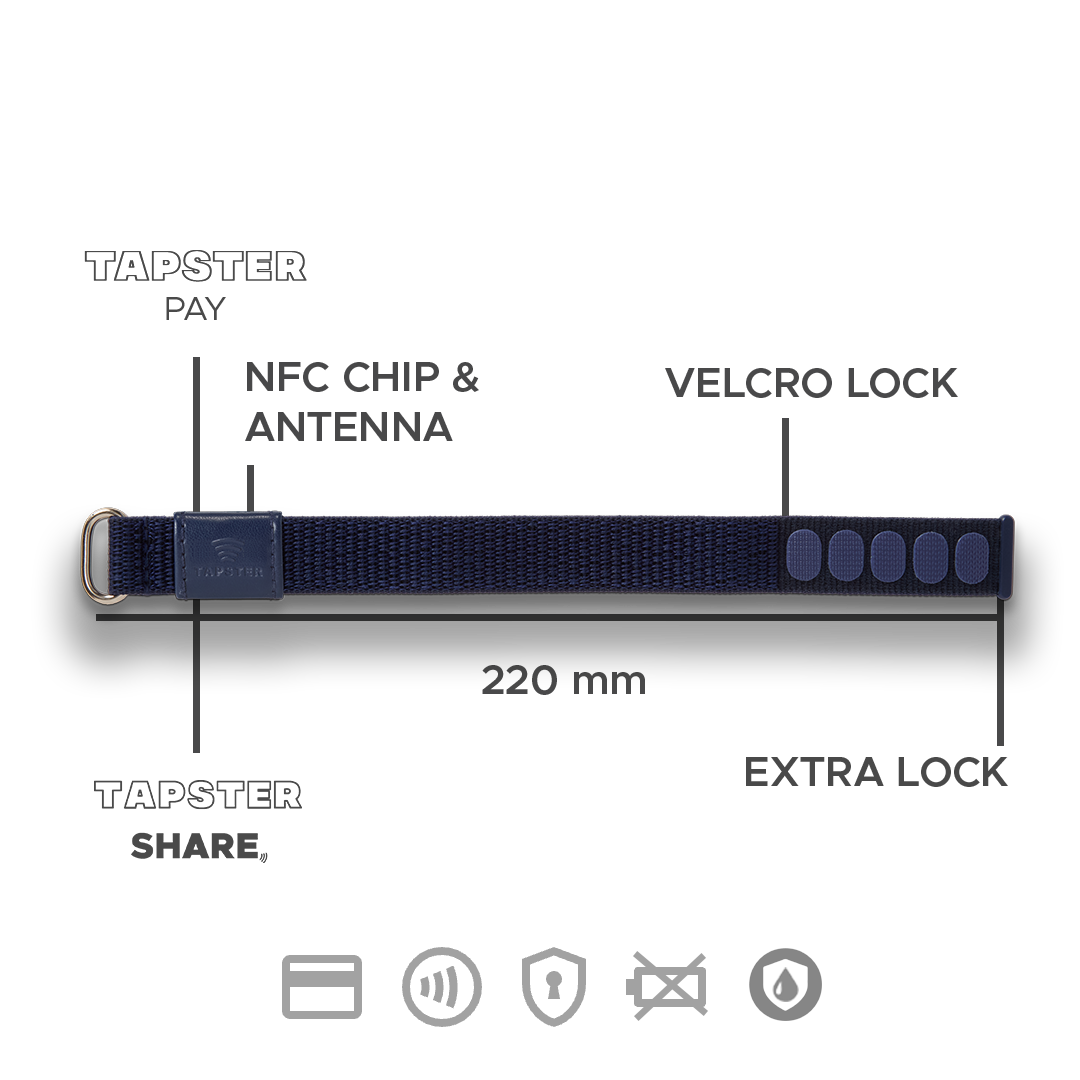 Bracelet No1 Small w Tapster Share